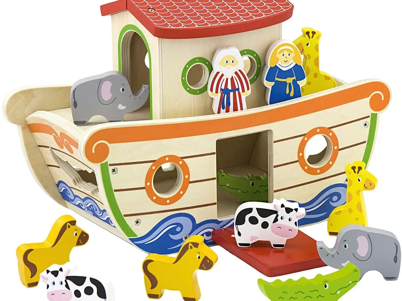 Billede 1 - VIGA Noahs Ark Puttekasse, str. 34x25,5x16,5 cm, 1 stk.