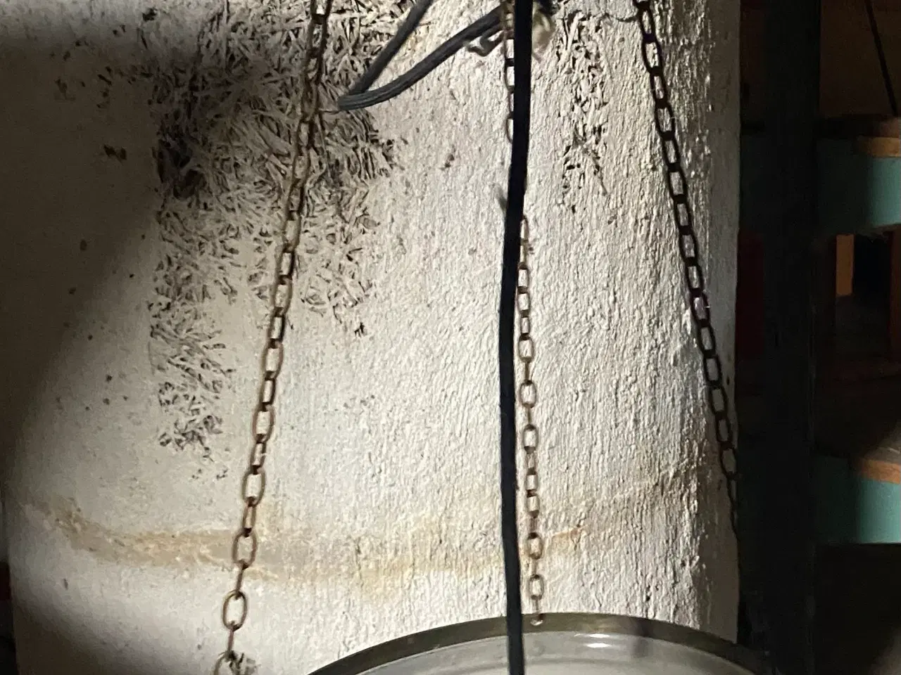 Billede 1 - Antik loftslampe 