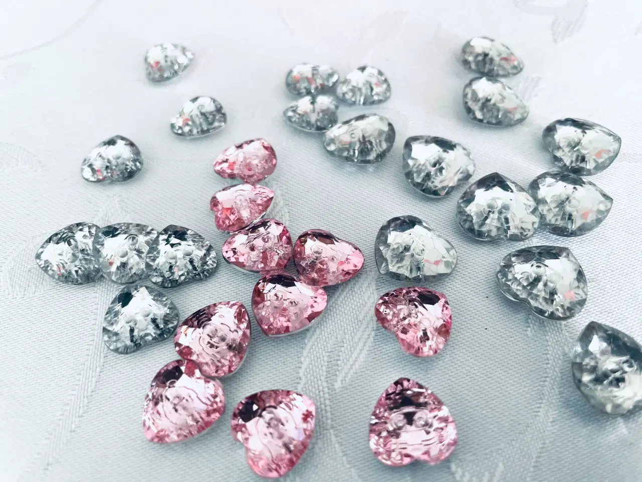 Billede 12 - Blandet hjerte knapper 