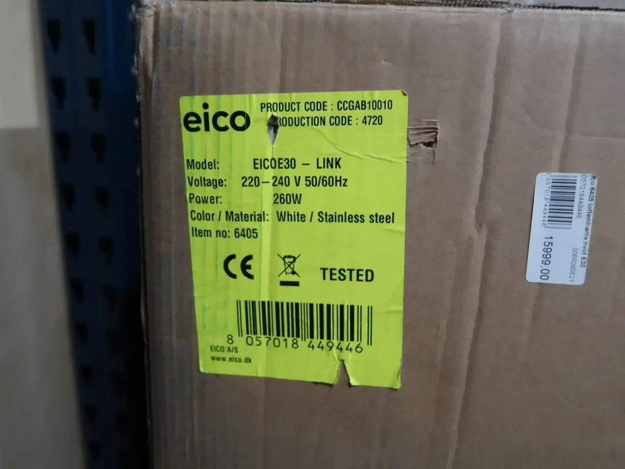 Billede 1 - Emhætte EICO E30 Link