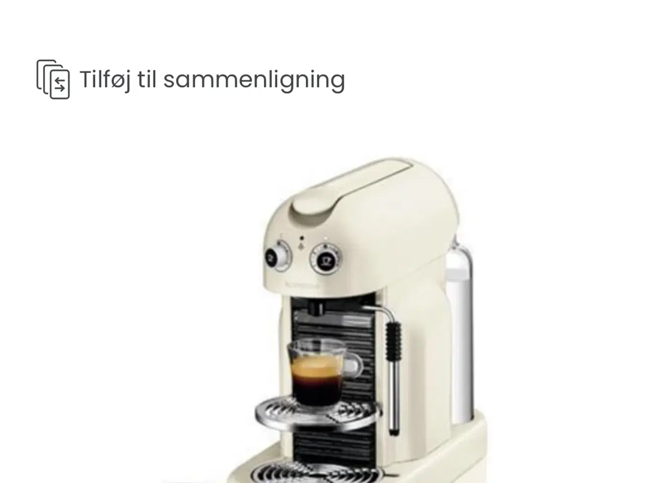 Billede 6 - Nespresso maestria i creme hvid espressomaskine