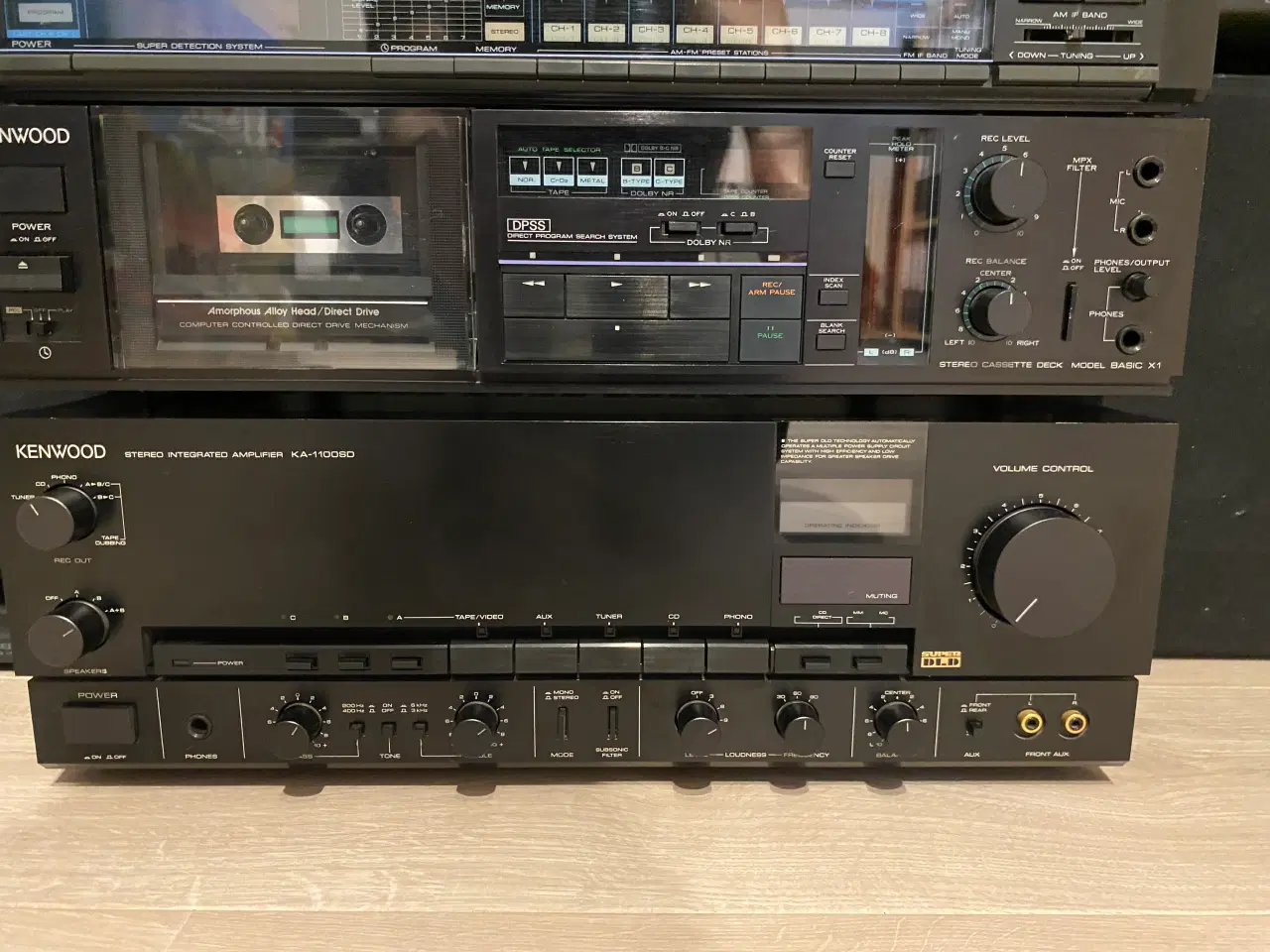 Billede 2 - Hi-fi anlæg Kenwood/JVC