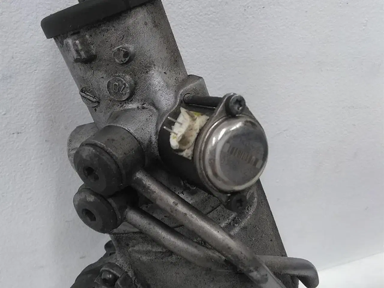 Billede 4 - Tandstang hydraulisk med aktiv styring S217A Original (Et lille stik er knækket, eget genbruges) K23481 BMW E60 E63 E61 E64