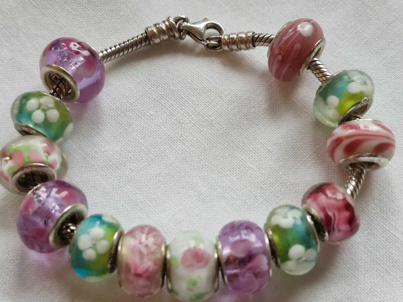 Billede 1 - 13 Stk.  Pandora charms til armbånd. 