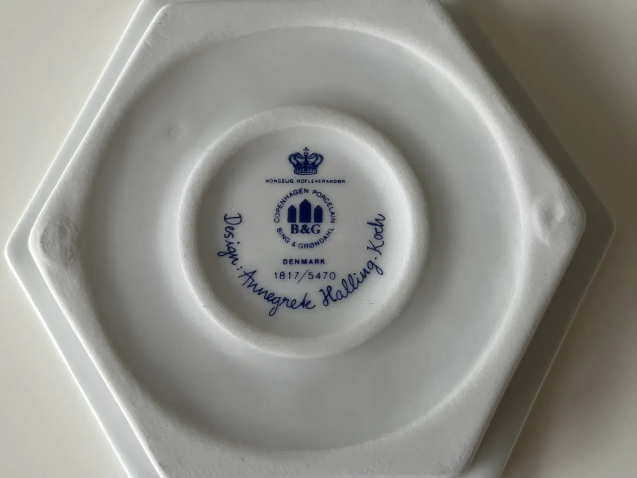 Billede 6 - Bing og Grøndahl, Porcelæn, Skål og fyrfadsstager