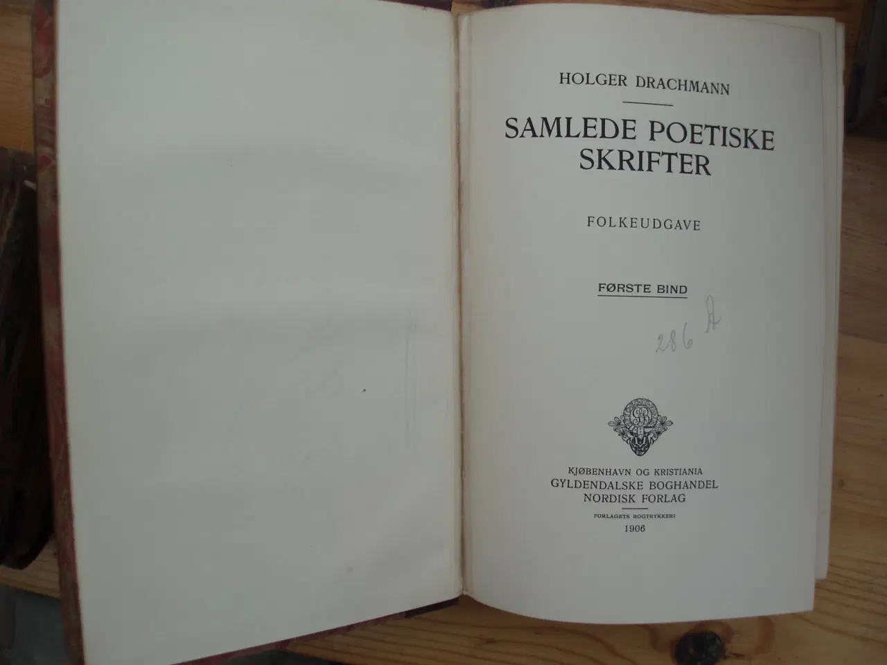 Billede 2 - Holger Drachmann Samlede Poetiske Skrifter