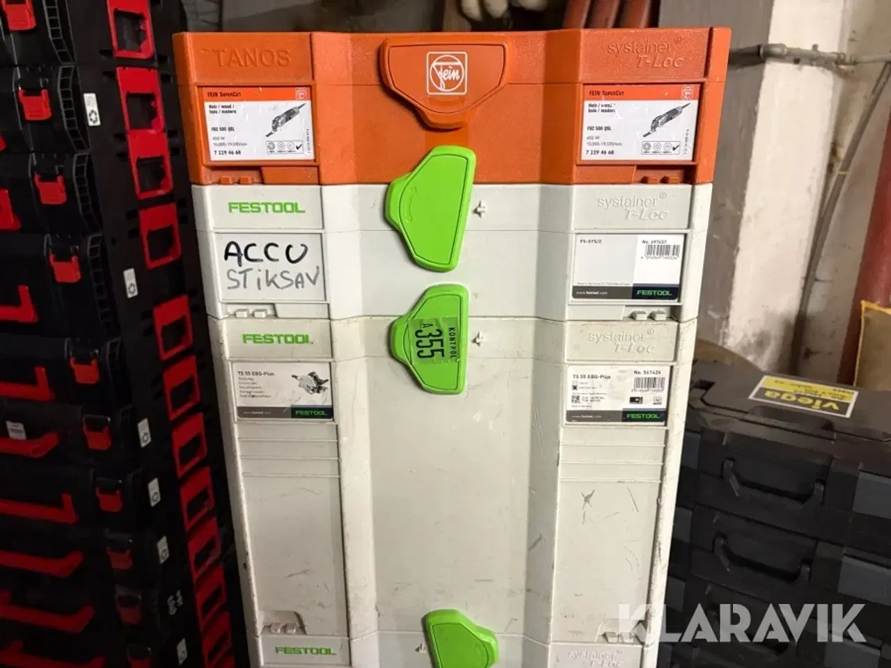 Billede 3 - Værktøjskasser Festool - 7 styk