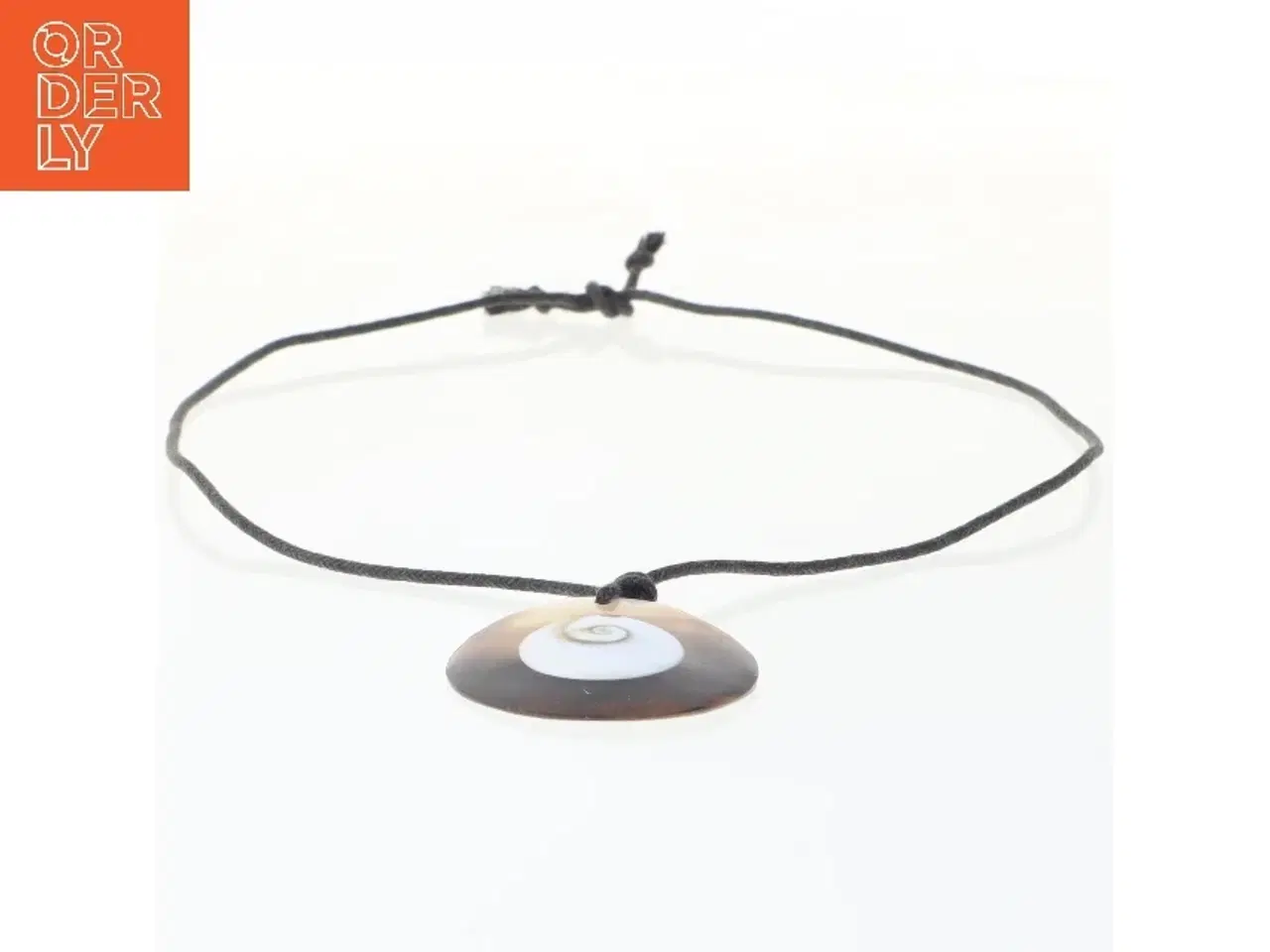 Billede 2 - Halskæde med spiralvedhæng (str. 46 cm)