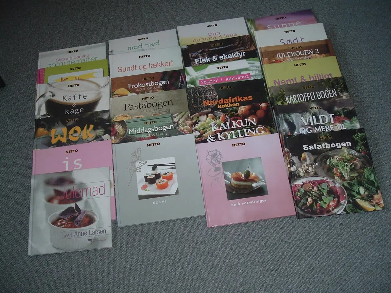 Billede 1 - NETTO KOGEBØGER. 35 stk