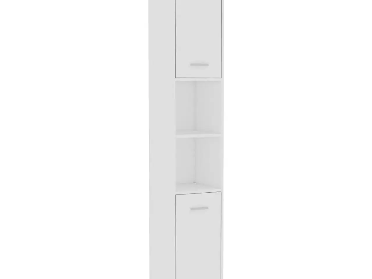 Billede 2 - Badeværelsesskab 30x30x183,5 cm spånplade hvid