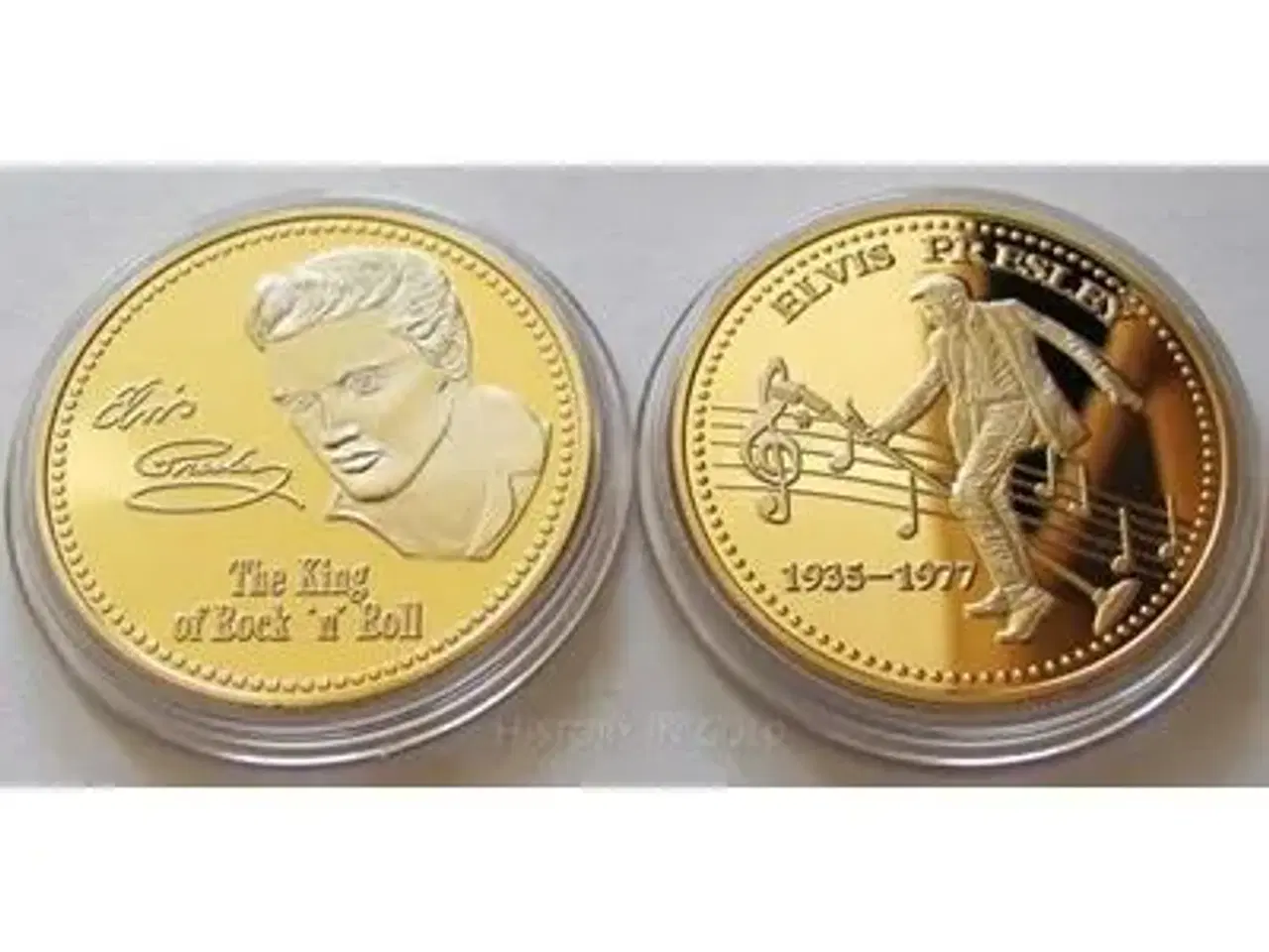 Billede 1 - Elvis Presley medalje