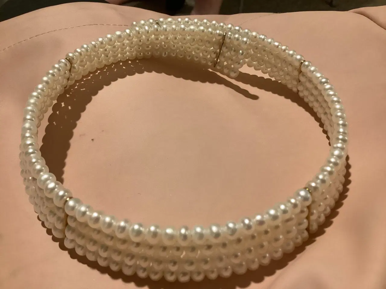 Billede 2 - Genuine pearl choker