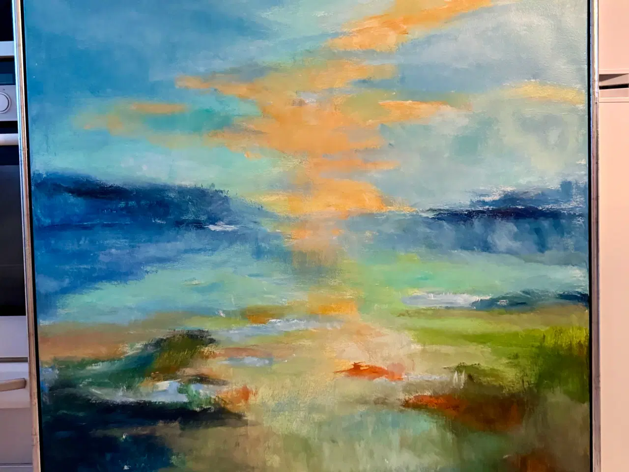 Billede 1 - Abstrakt landskab 100x100