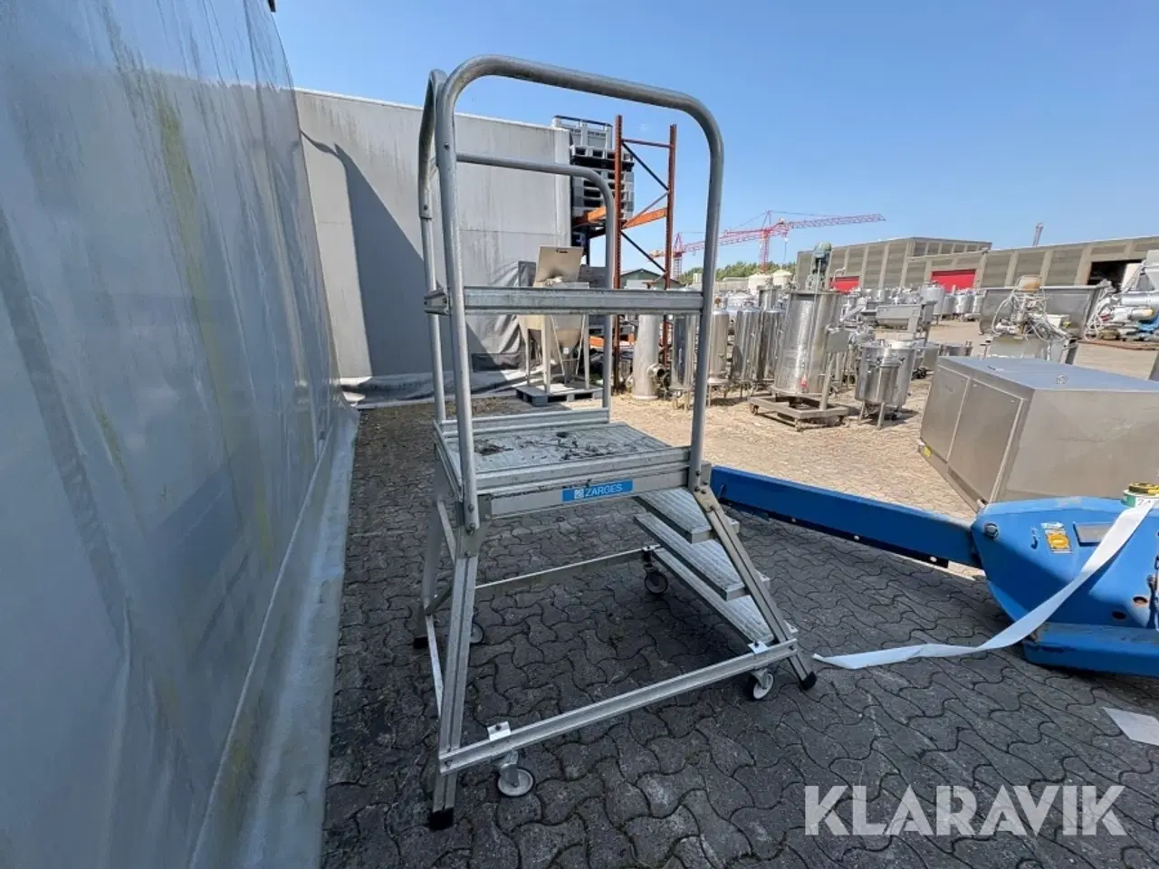 Billede 3 - Trappe platform på hjul