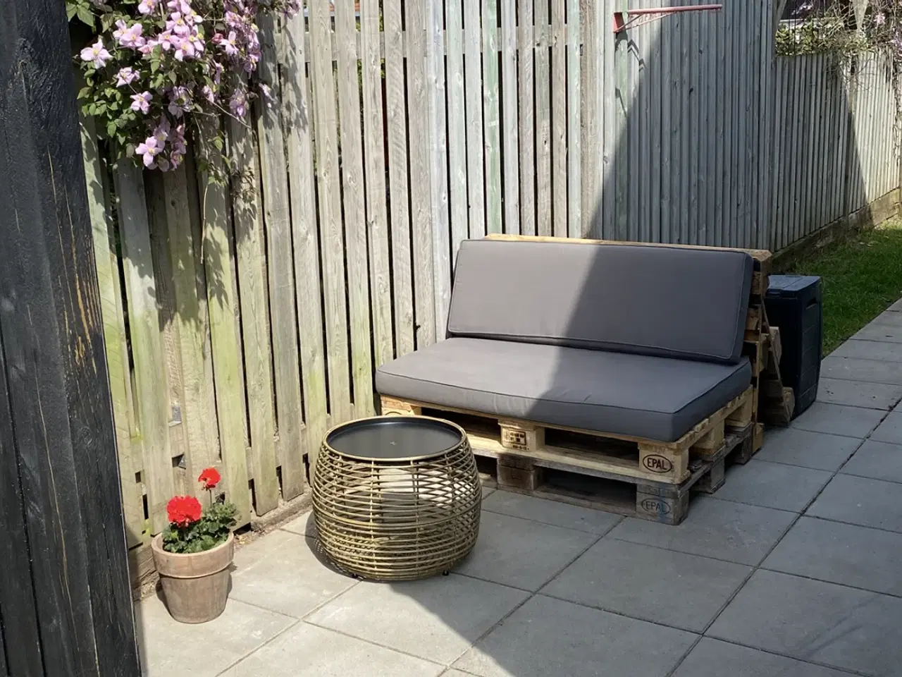 Billede 1 - Havesofa af europaller