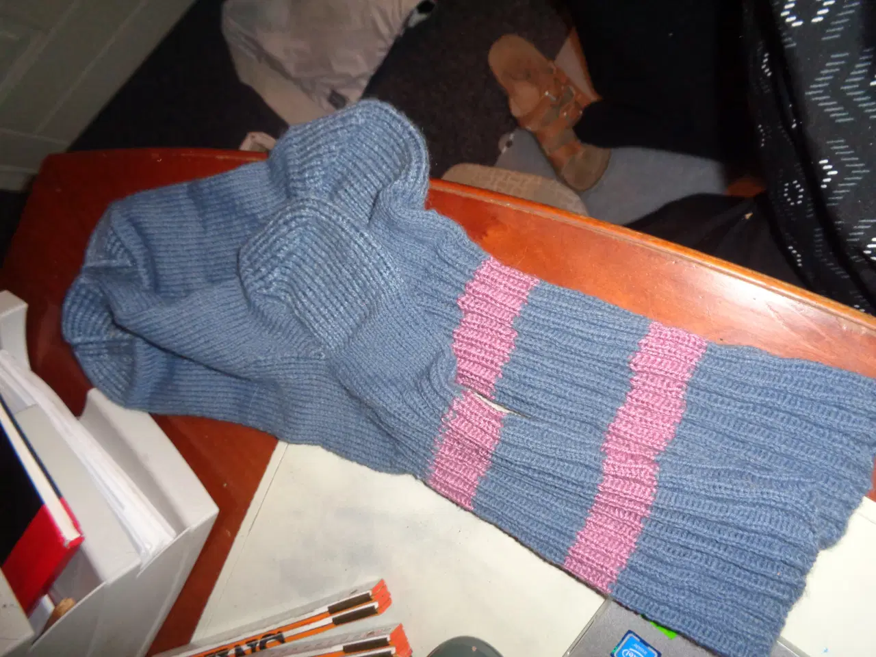 Billede 1 - Strikket sokker 