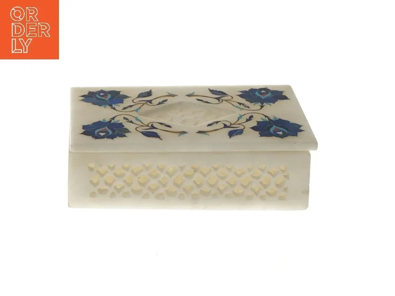 Billede 1 - Smykkeskrin af marmor (str. 15,5x10,5 cm)