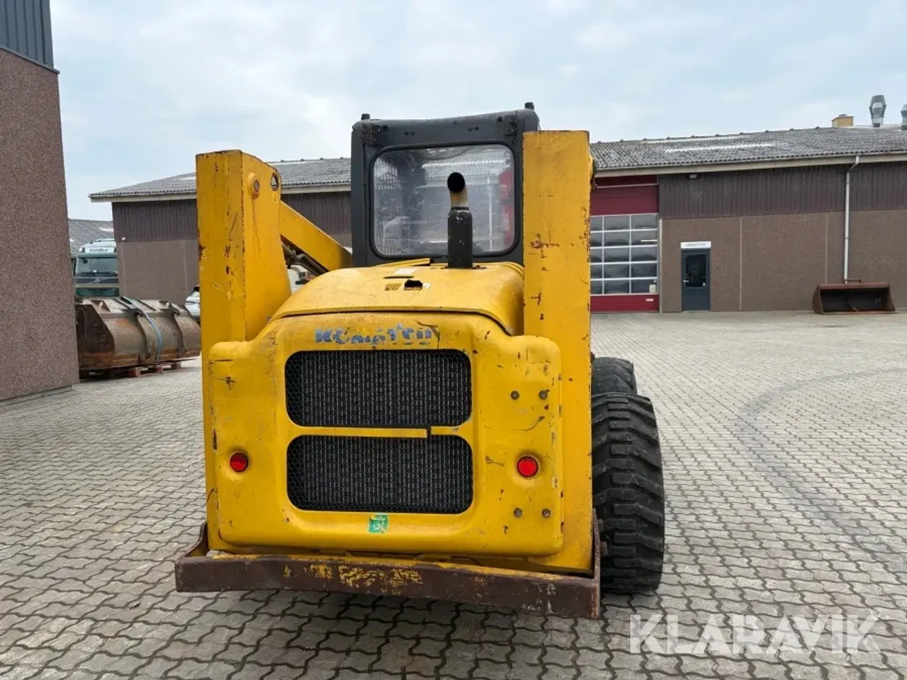 Billede 4 - Minilæsser Komatsu SK1020-5 skridstyret læsser