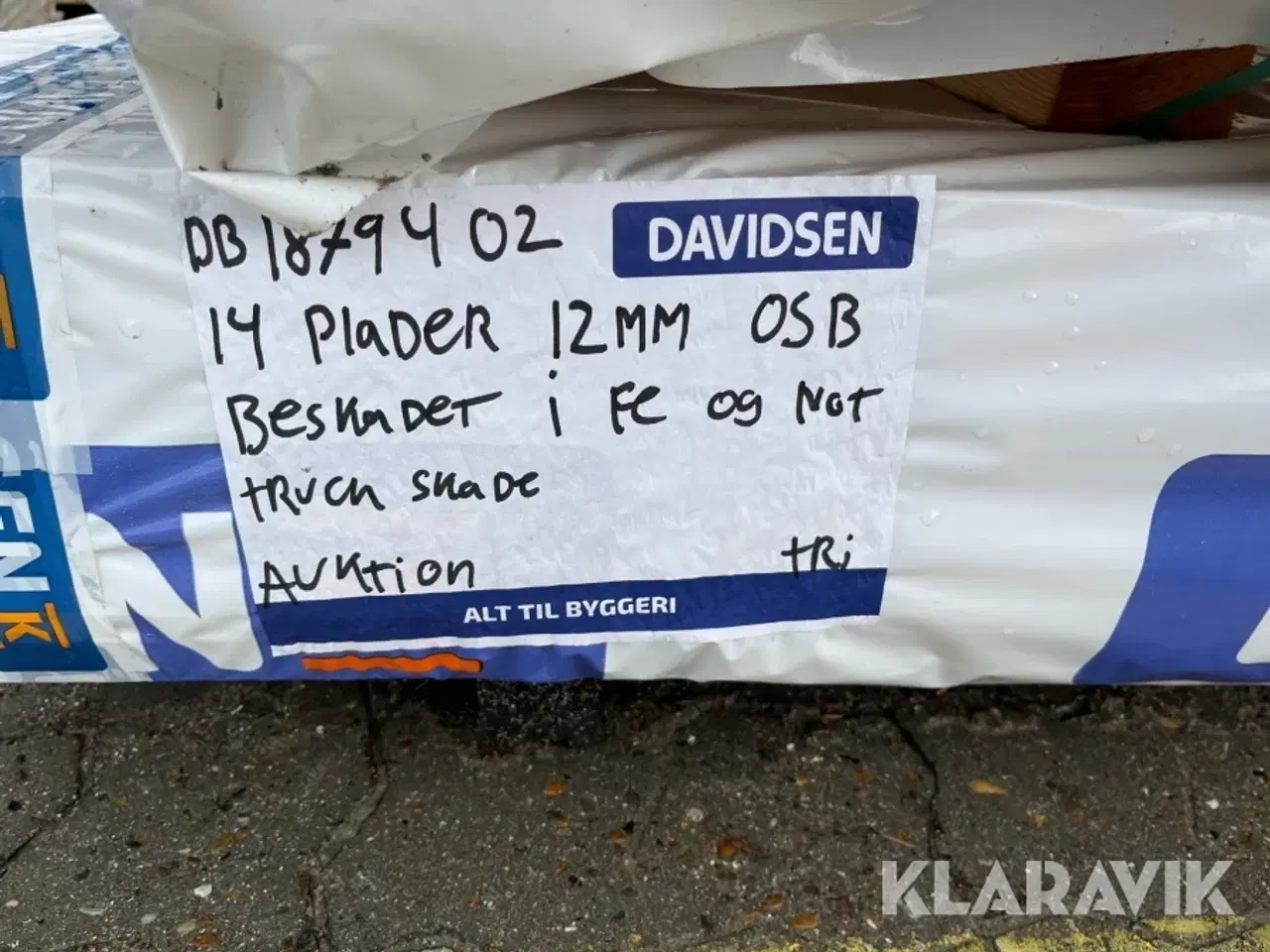 Billede 4 - Træplader OSB/krydsfiner
