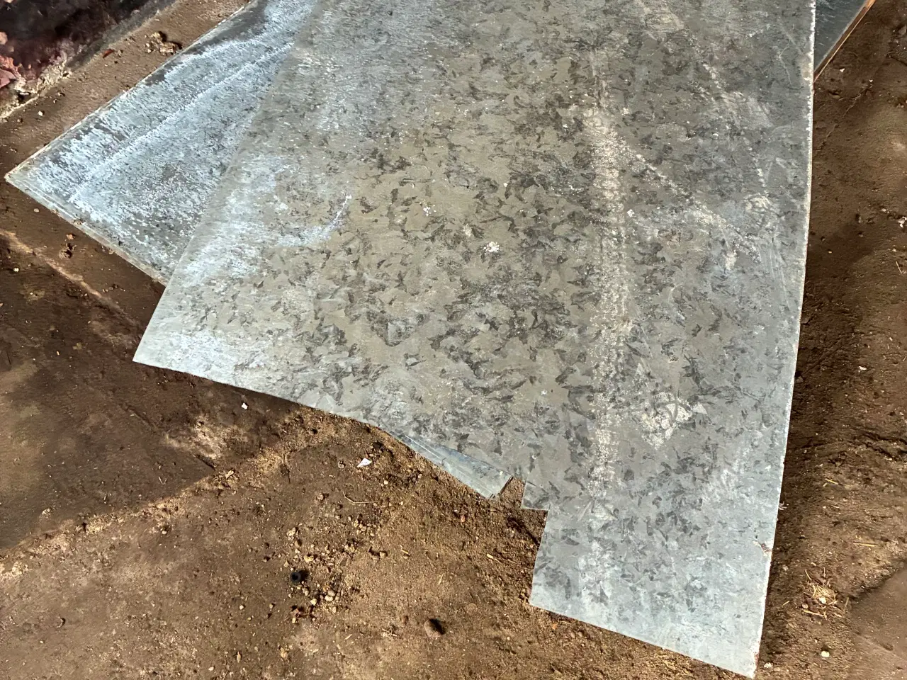 Billede 4 - Galvaniseret plade