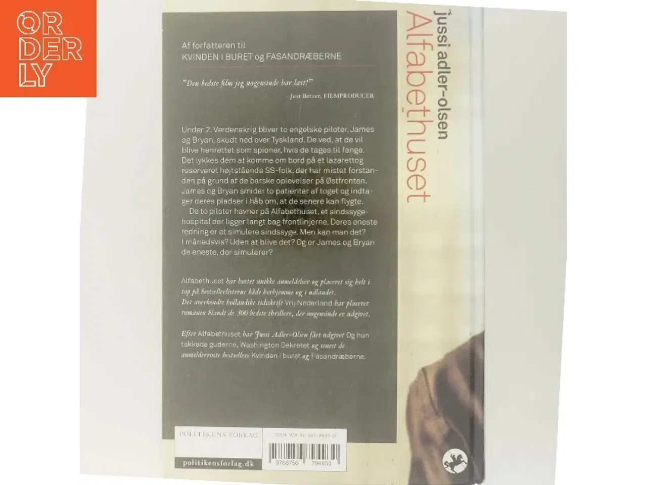 Billede 3 - Alfabethuset af Jussi Adler-Olsen (Bog)