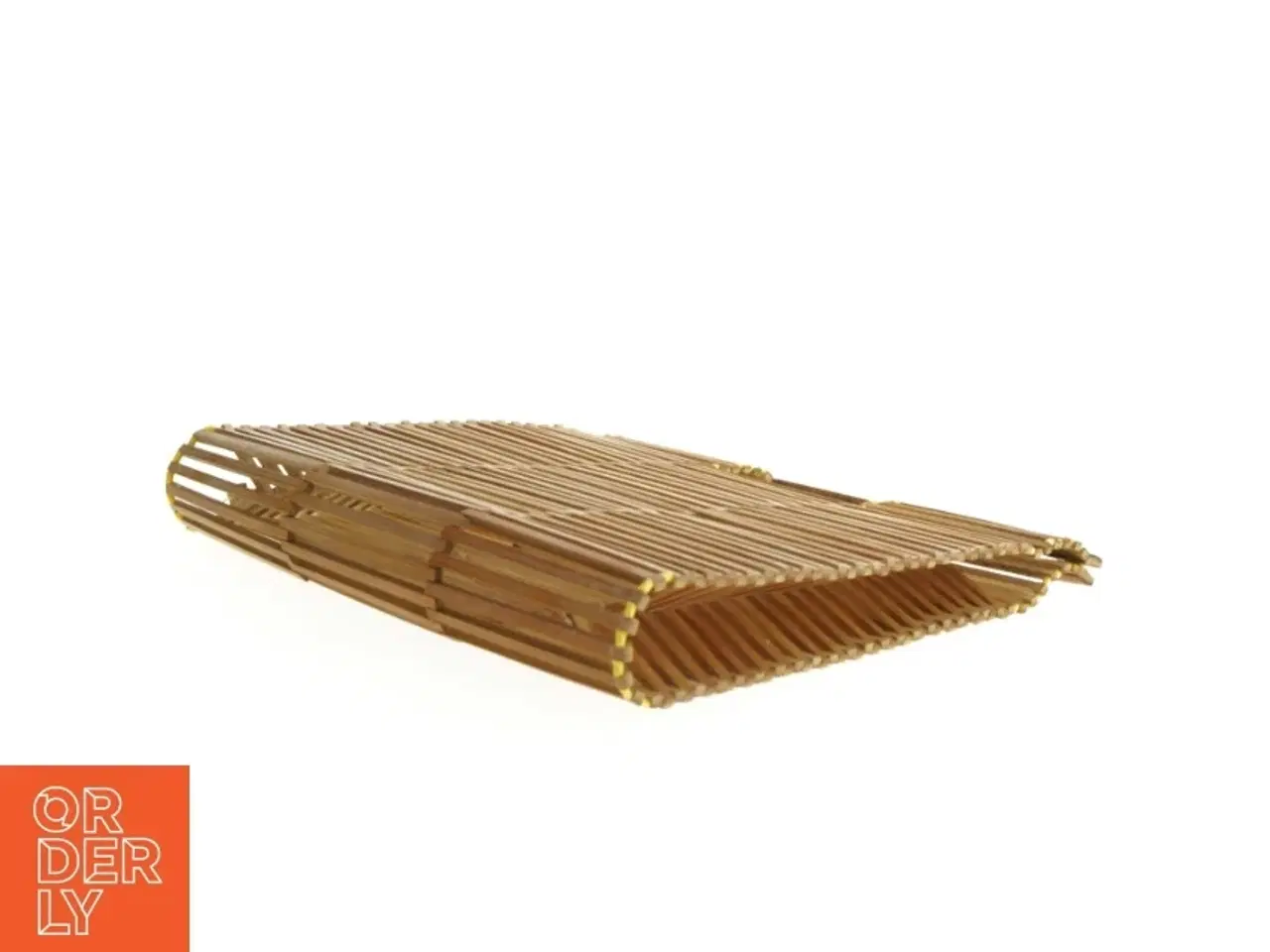 Billede 3 - 1980&#39;er Vintage Cult Gaia Evie Bambus taske (str. 31 x 31 x 6 cm)