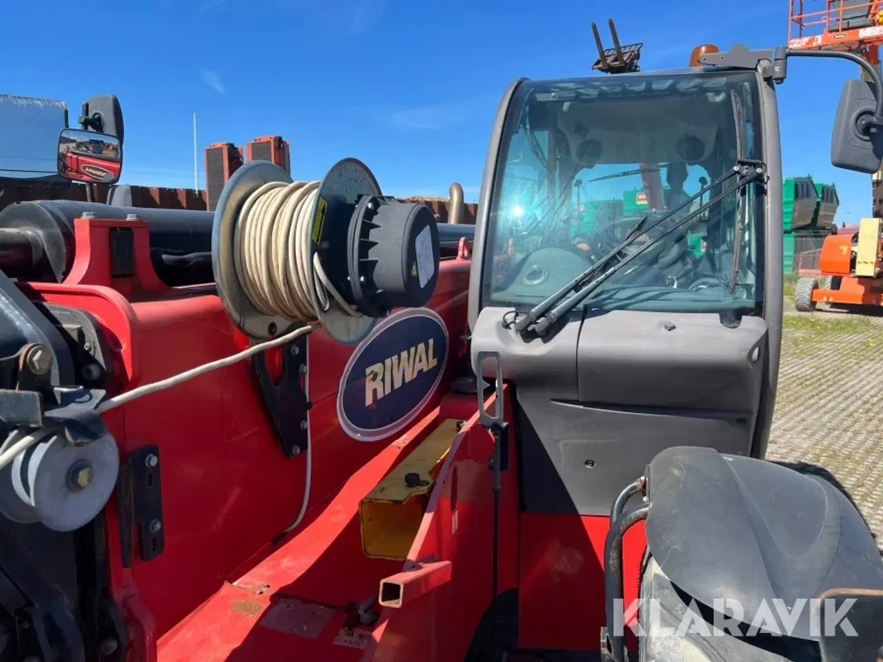 Billede 10 - Teleskoplæsser Manitou MT1440A ST3B med kurv pallegafler