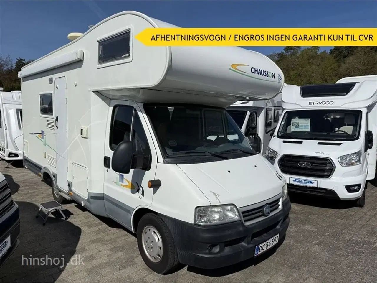 Billede 1 - 2005 - Chausson Welcome 14   Autocamper med køjer og Alkove fra Hinshøj Caravan