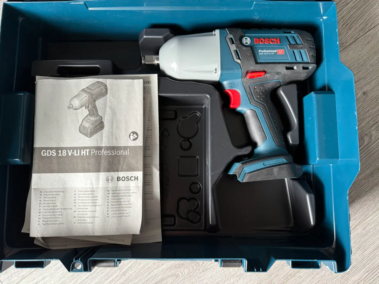 Billede 3 - Ny Bosch GDS 18V-Li HT slagnøgle i L-Boxx, 650 Nm!