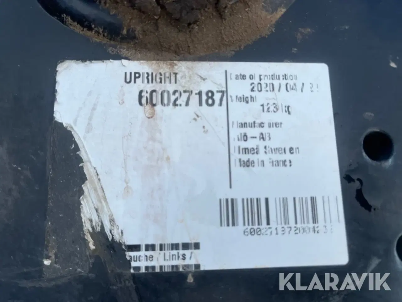 Billede 6 - Beslag til frontlæsser Ålø passer på John Deere 6250R