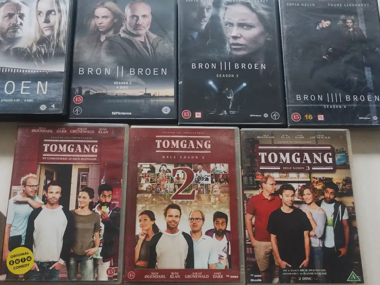 Billede 9 - Masser af danske serier på dvd