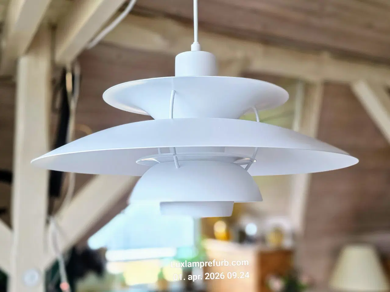 Billede 3 - 🌟 Ikonisk PH-5 i "Mat-hvid" Model (2023)🌟