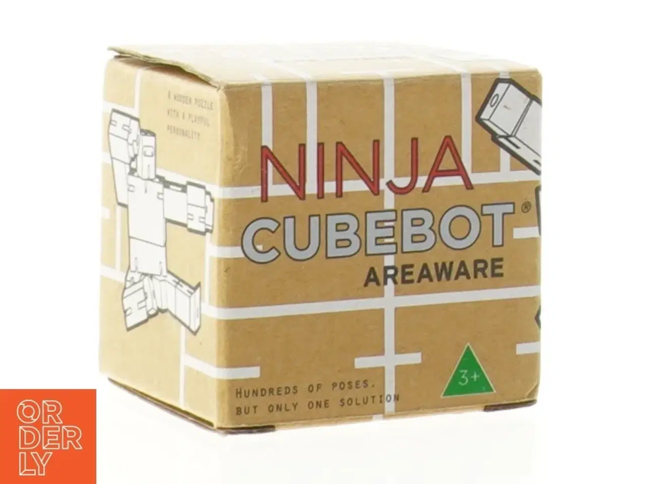 Billede 1 - Ninja Cubebot puslespilsrobot (str. 7 x 7 cm)