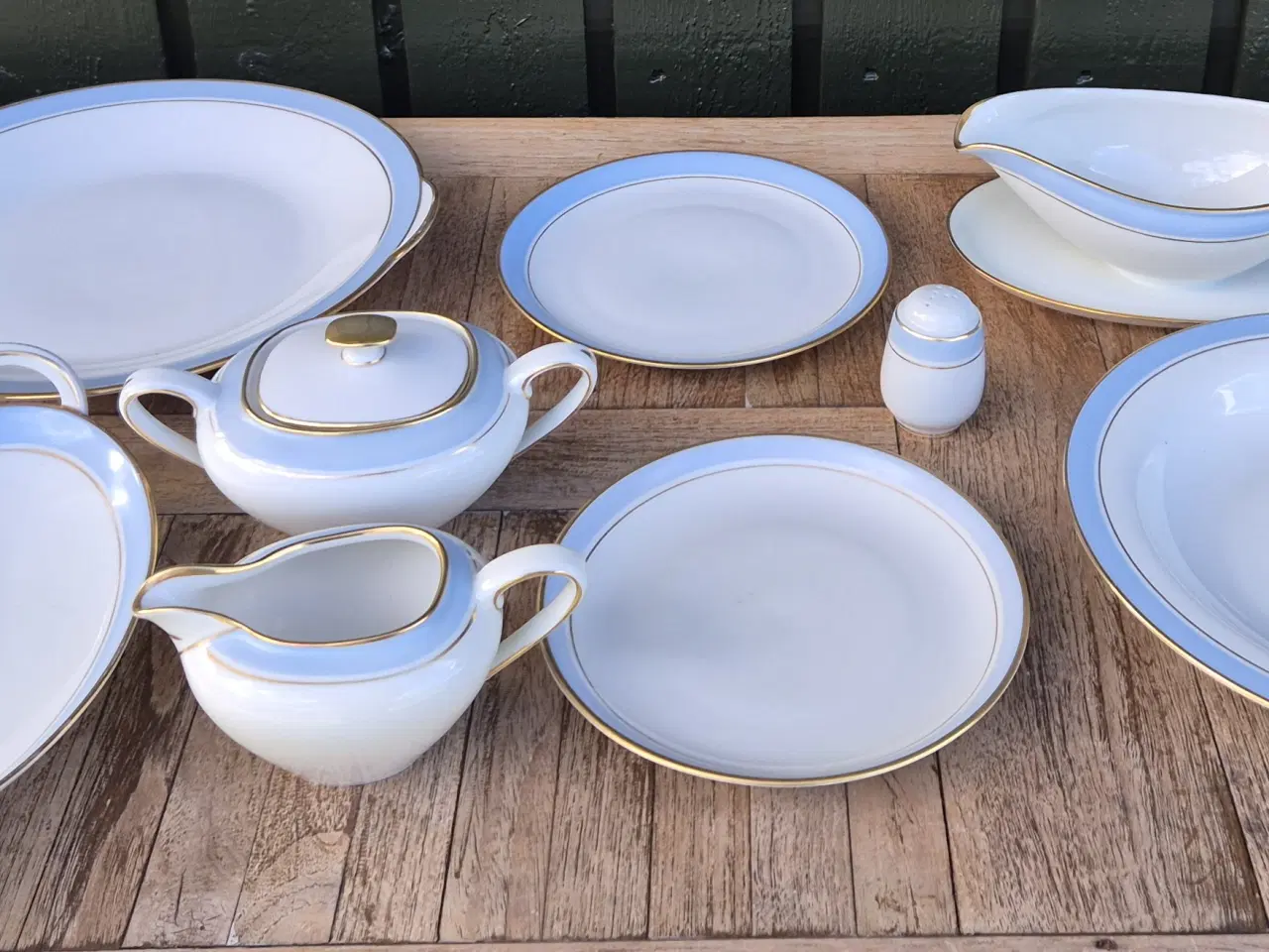 Billede 2 - Københavns Porcelæn Maleri -- Tallerken - fad - su