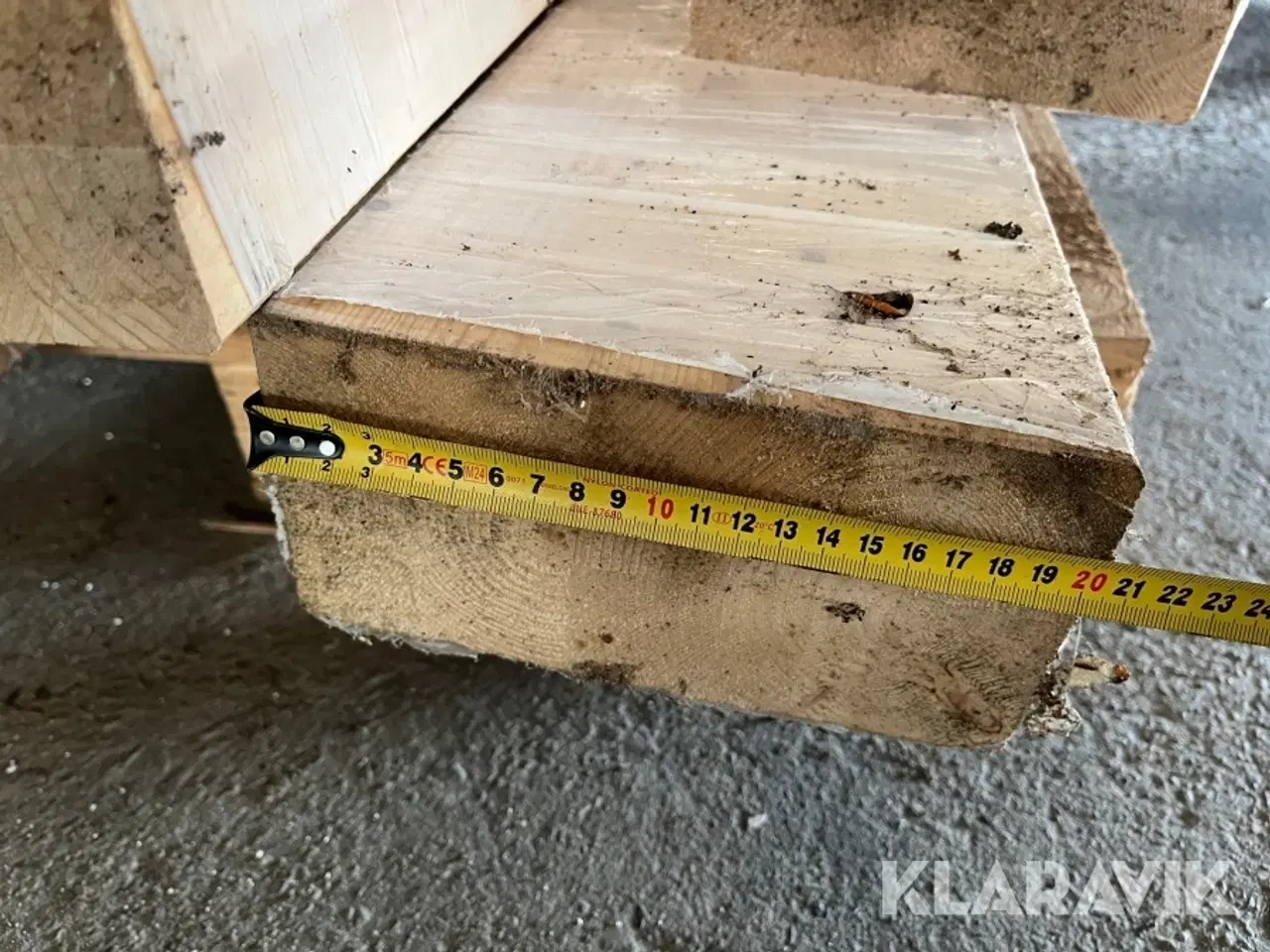 Billede 5 - Limtræsbjælker/egetræbjælke 7 styk