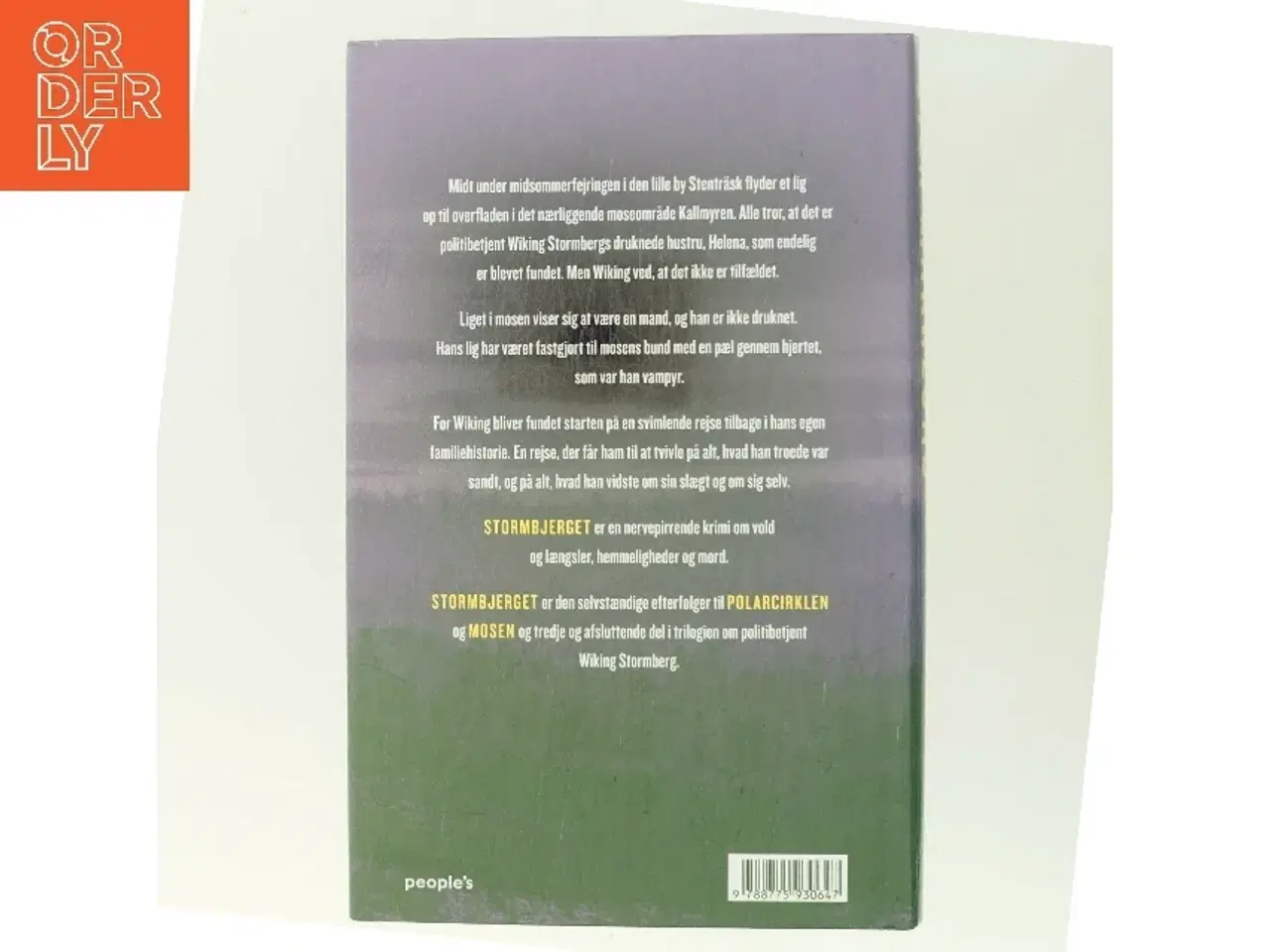 Billede 3 - Stormbjerget : kriminalroman af Liza Marklund (Bog)