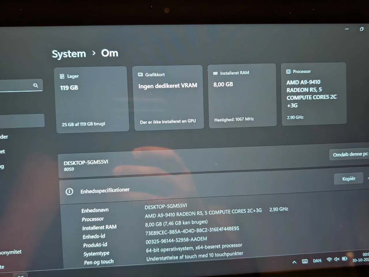 Billede 2 - Lenovo yoga 510 touchskærm 