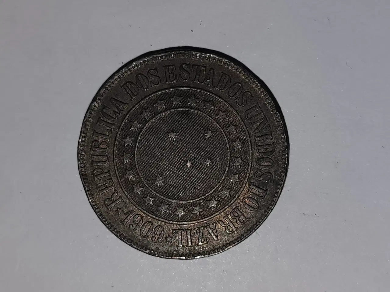 Billede 2 - 40 Reis 1909 Brazil