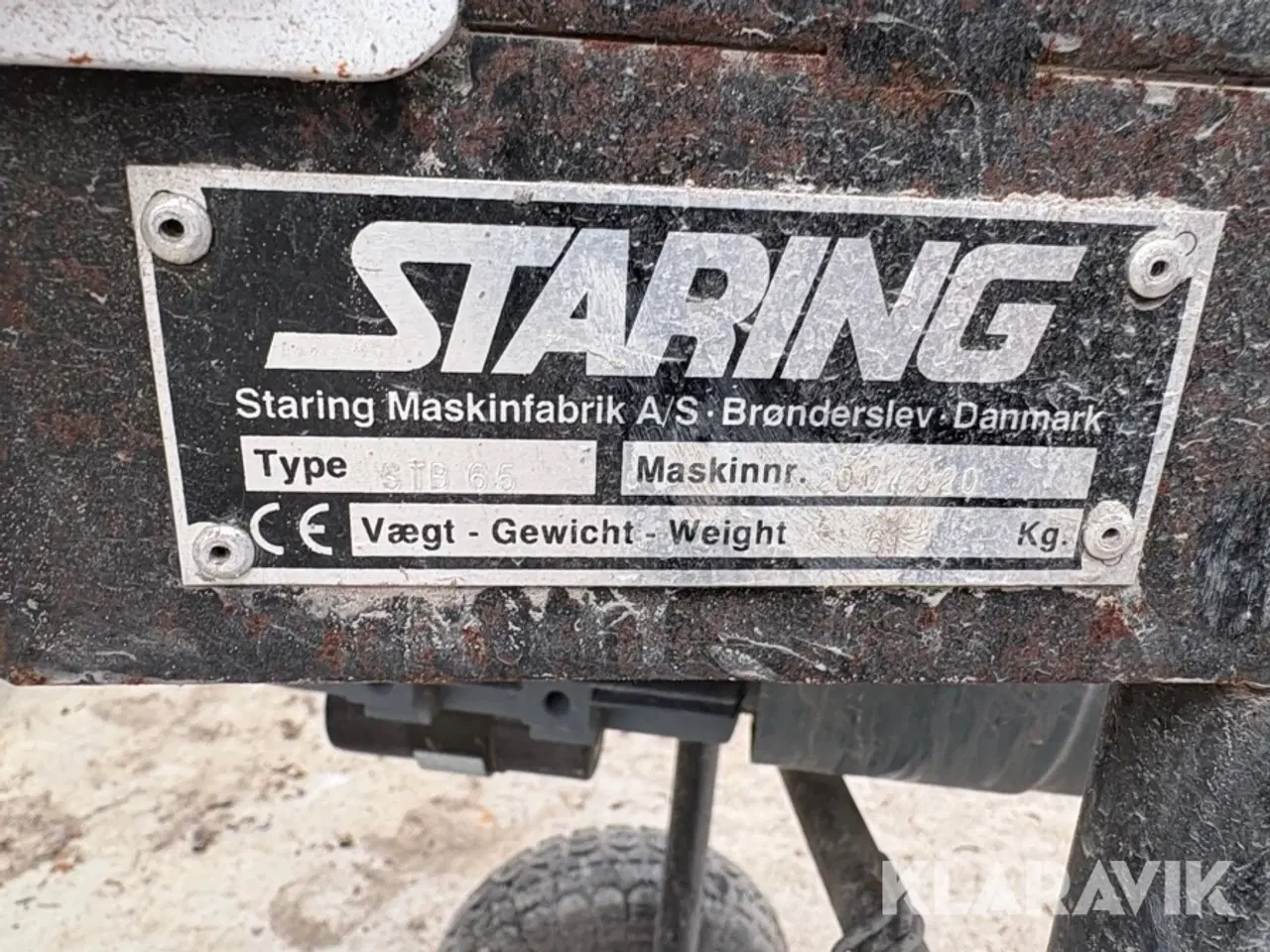 Billede 12 - Betonblander Staring STB 65