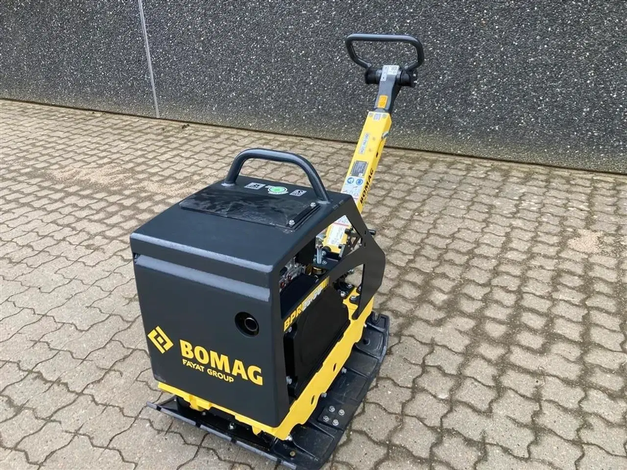 Billede 10 - Bomag BPR 25/50 D Regulering af vibrator og motoromdrejninger fra håndtag