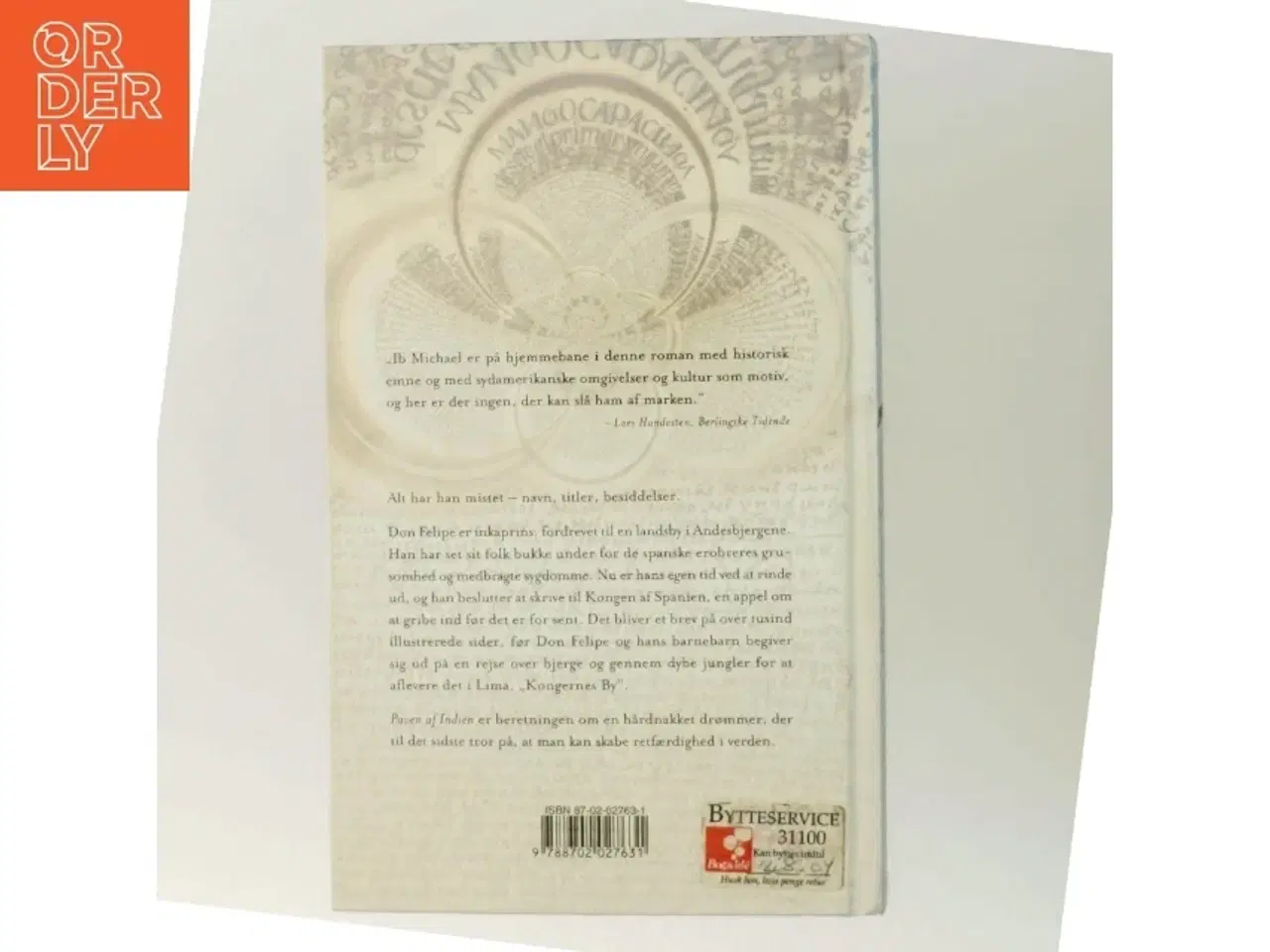Billede 3 - Paven af Indien af Ib Michael (Bog)