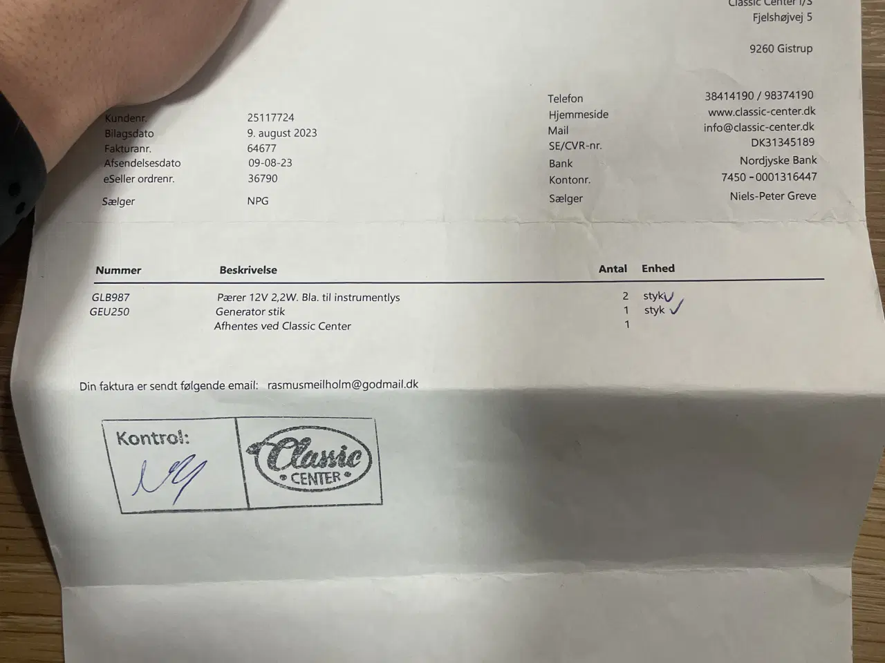 Billede 2 - Fin Morris Mascot 