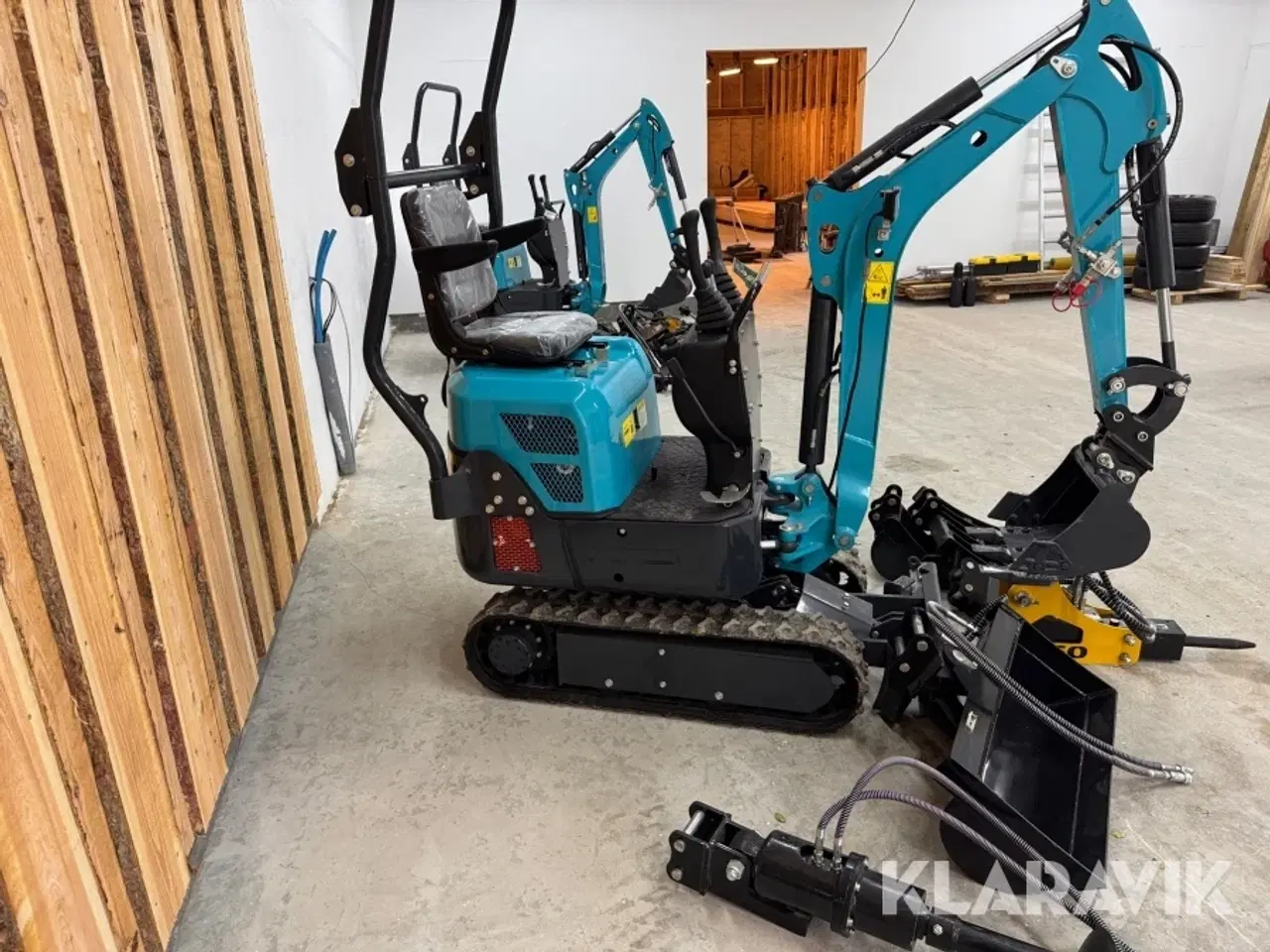 Billede 3 - Gravemaskine Nuoman NM-E10 1T