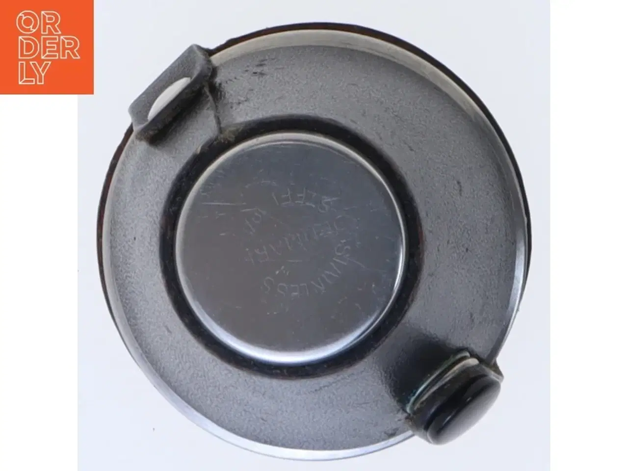 Billede 4 - Sammenklappelig rejsekrus i læderetui (str. Ø. 5 cm. længde. 4,5)