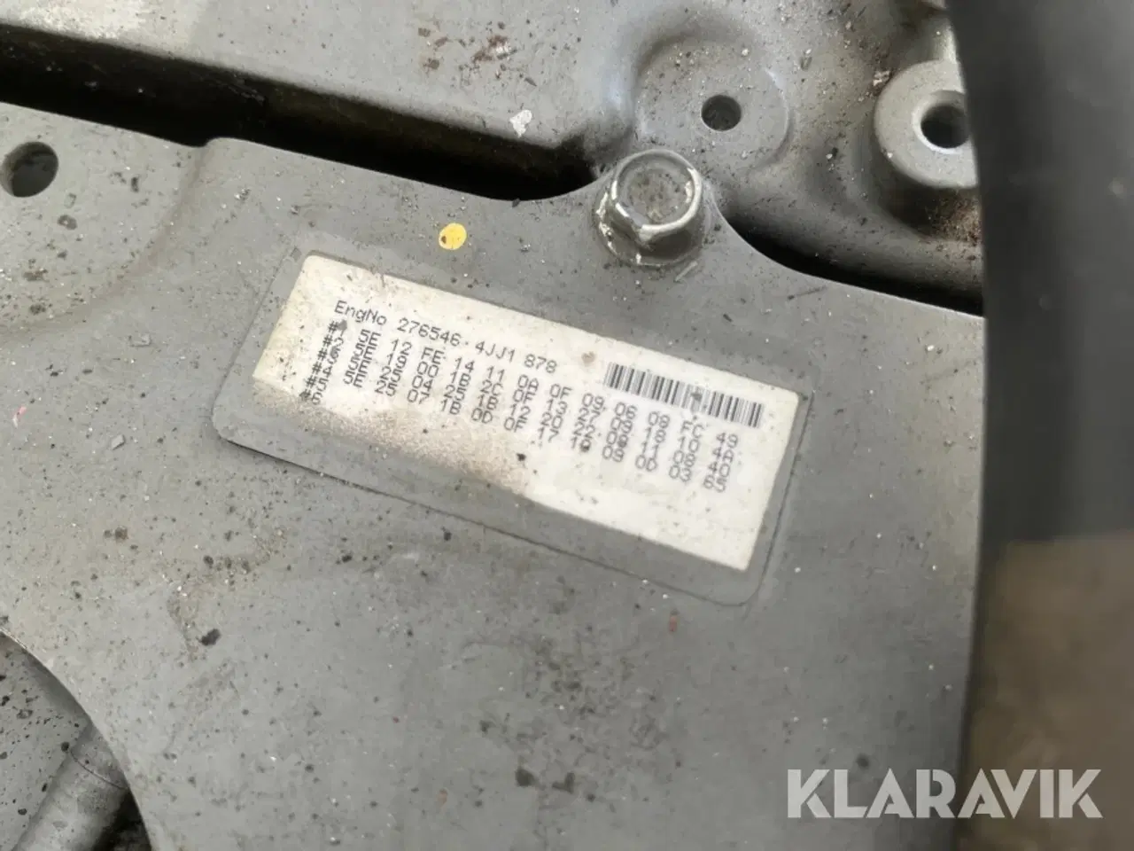 Billede 9 - Motor Isuzu AR/4JJ1XASA-12 1 styk til reservedele