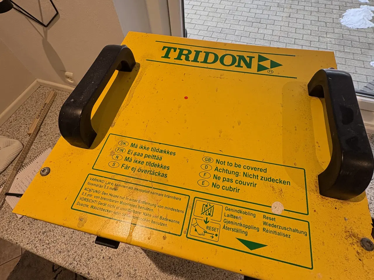 Billede 2 - Tridon 9 kW Varmeblæser Gul