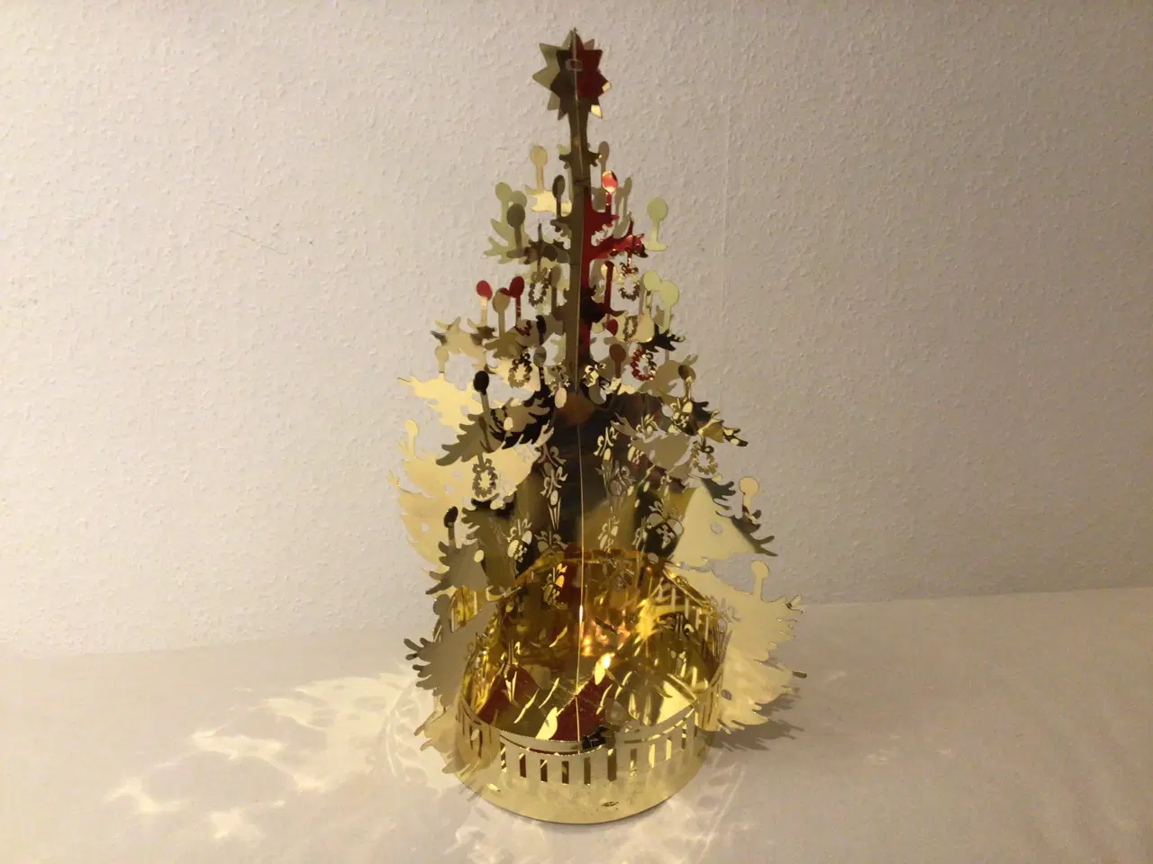 Billede 1 - Royal Copenhagen, Golden Christmas juletræ