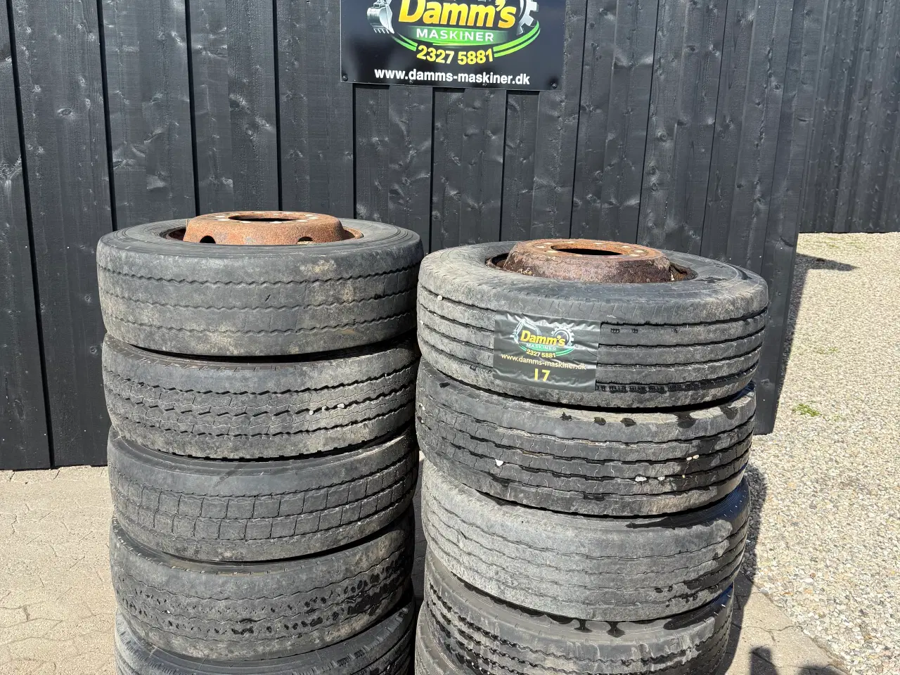 Billede 1 - Trailer hjul / Blokvogn  275/70-17.5 10 