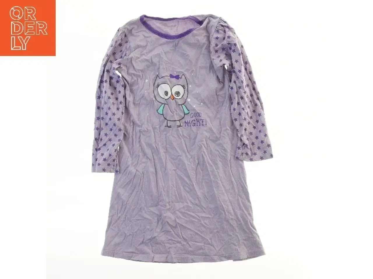 Billede 1 - Natkjole med uglemotiv (str. 122)