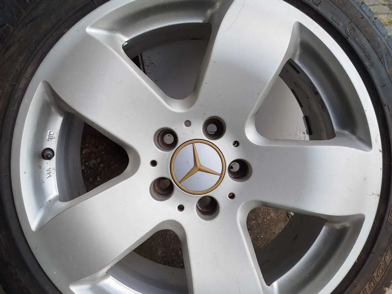 Billede 3 - Mercedes 17" Alufælge 